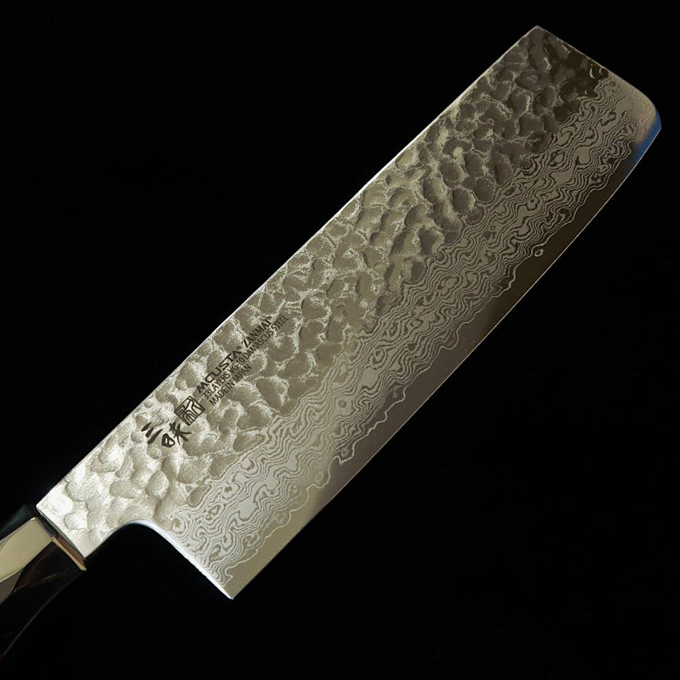【Novo Clássico】 Zanmai MCUSTA Supreme 3 Martelado Nakiri (165mm)