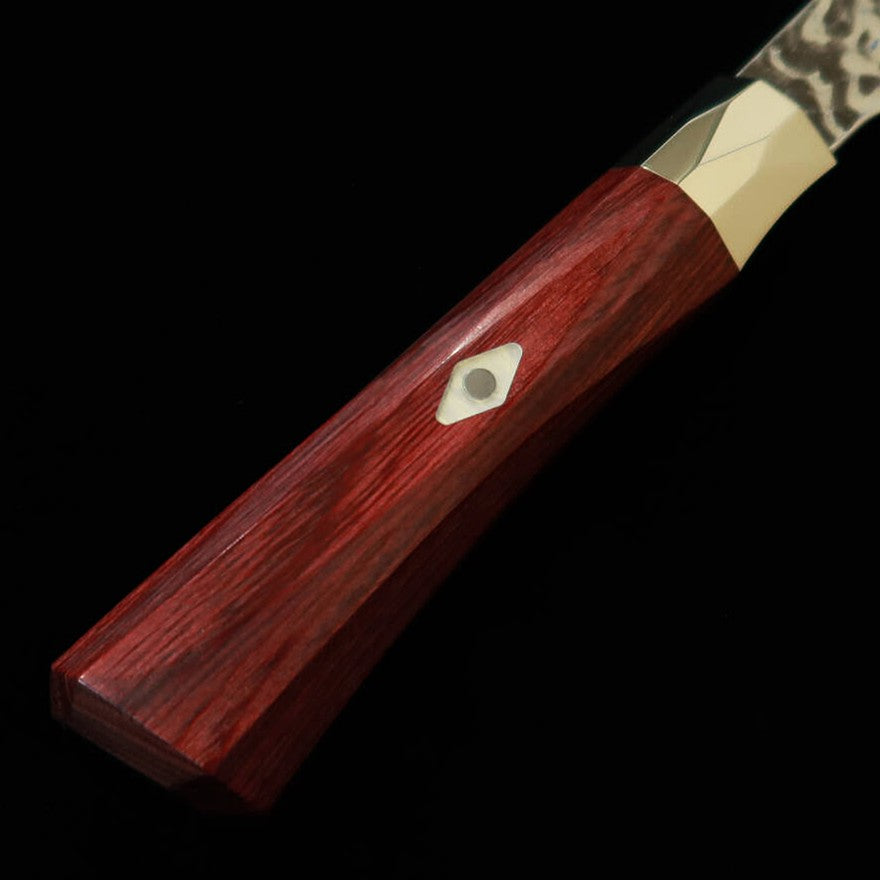 【Nuevo estándar】MCUSTA ZANMAI Supreme 3 Tsuchime Nakiri rojo (165 mm)