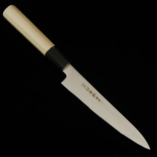 Sakai Takayuki Petty Grand Chef estilo japonês, aço especial Bohler-Uddeholm, cabo de magnólia (150mm)