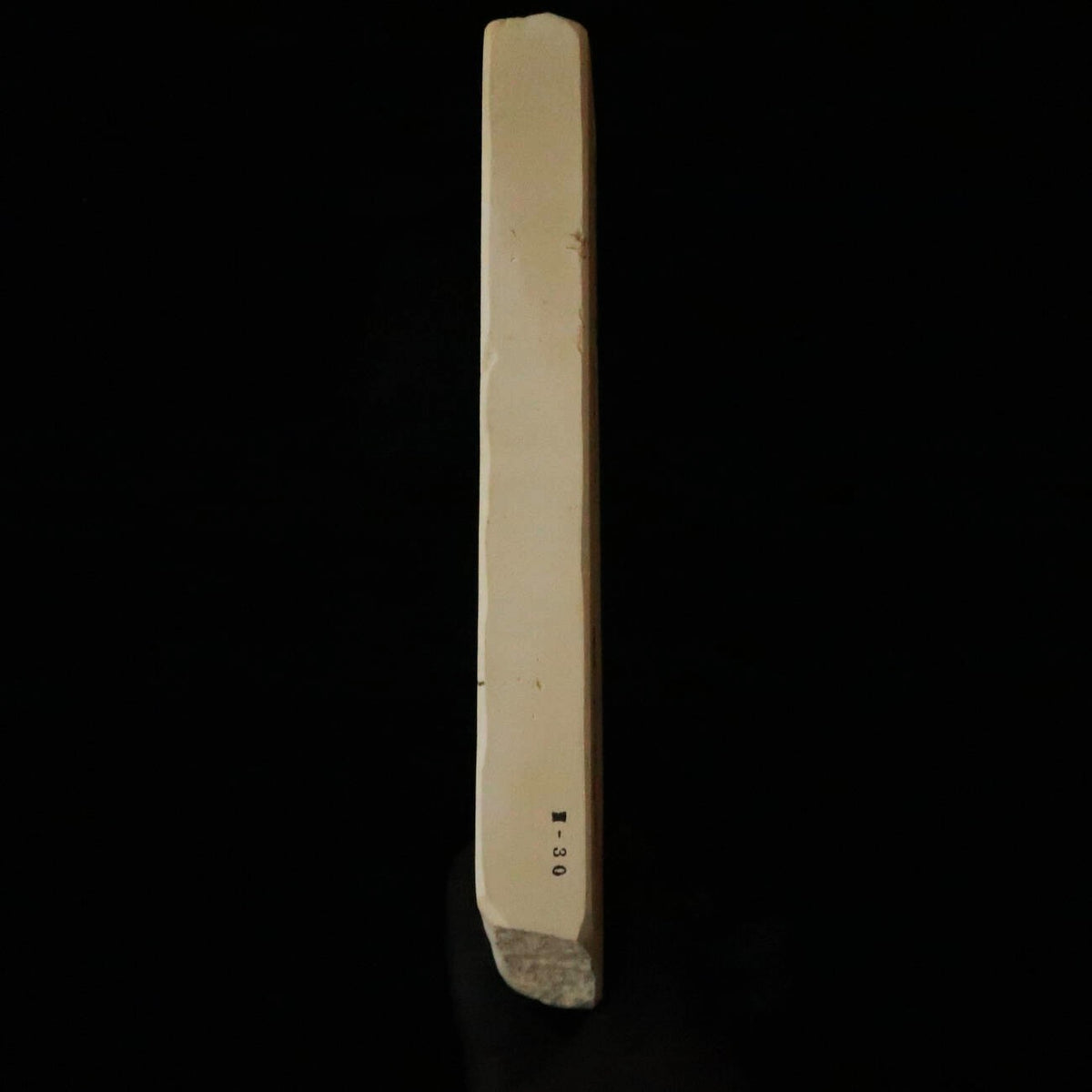 Mio Tsukushihime Pedra de amolar natural Iyo Meito M30 Shiroto 74×254×28 mm