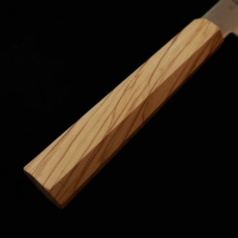 MIURA Miura petti VG10 Damasco completo, mango integral de olivo (150 mm)