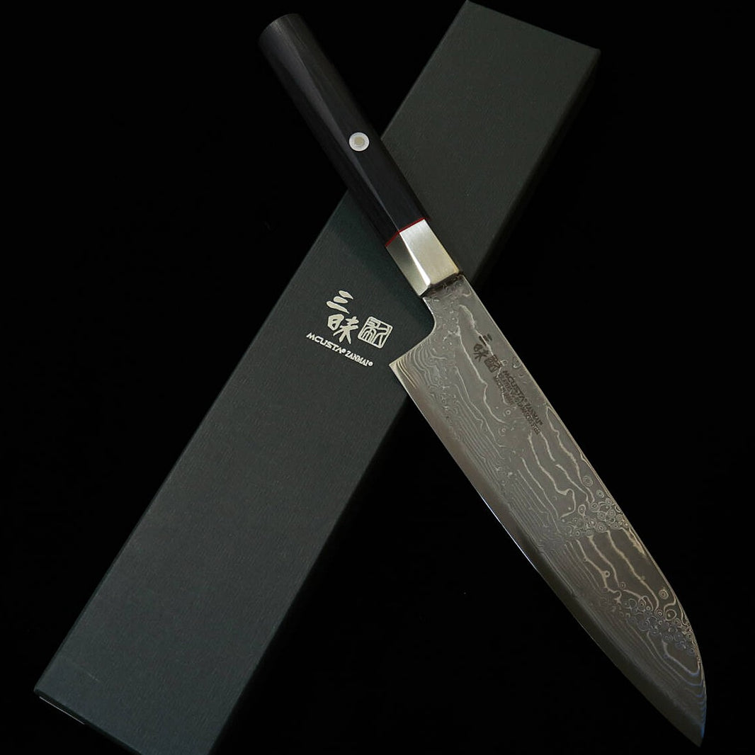 【Nouvelle référence】MCUSTA ZANMAI Hybrid 3 Splash Santoku (180 mm)