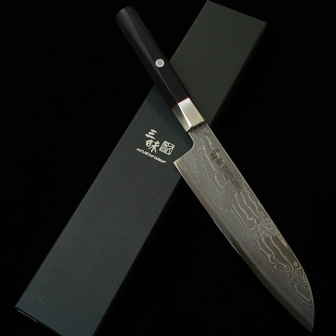 【Nouvelle référence】MCUSTA ZANMAI Hybrid 3 Splash Santoku (180 mm)