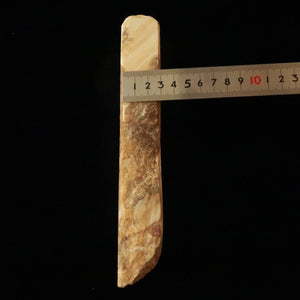 Miotsukushihime Pedra de amolar natural Iyo Meito M32 Veios de madeira 84×216×30 mm