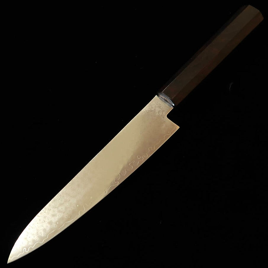 Miura Petty VG10 Full Damascus Ebony Handle (150mm)