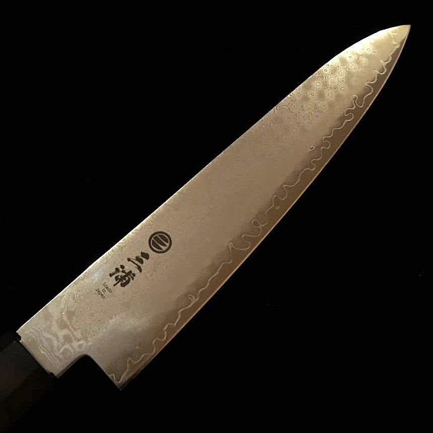 Miura Petty VG10 Full Damascus Ebony Handle (150mm)