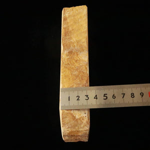 Miotsukushihime pedra natural de amolar Iyo Meito M33 veios de madeira 88 × 160 × 35 mm