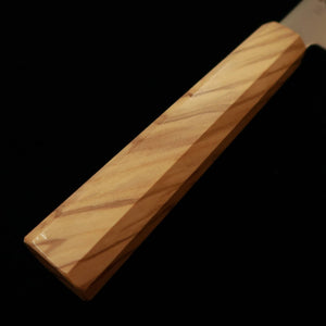 Miura VG10 Damascus Santoku with Integral Olive Wood Handle (180mm)