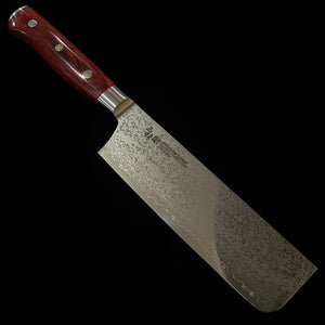 [New Standard] ZANMAI MCUSTA Classic Pro 3 Red Lotus Nakiri (165mm)
