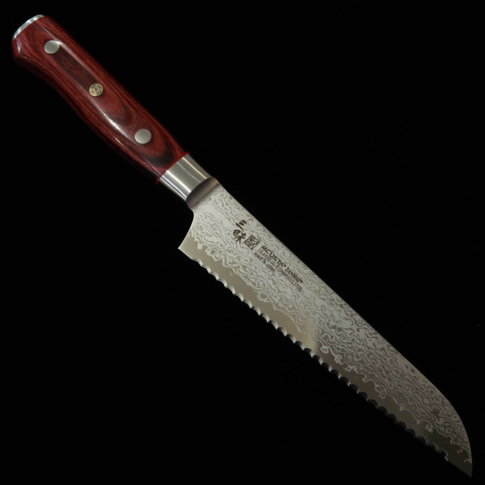 【Nuevo estándar】MCUSTA ZANMAI Zanmai Classic Pro 3 Guren, cuchillo para pan (160/230 mm)