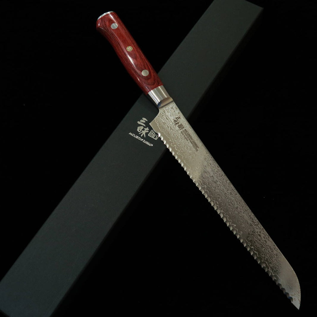 【Nuevo estándar】MCUSTA ZANMAI Zanmai Classic Pro 3 Guren, cuchillo para pan (160/230 mm)