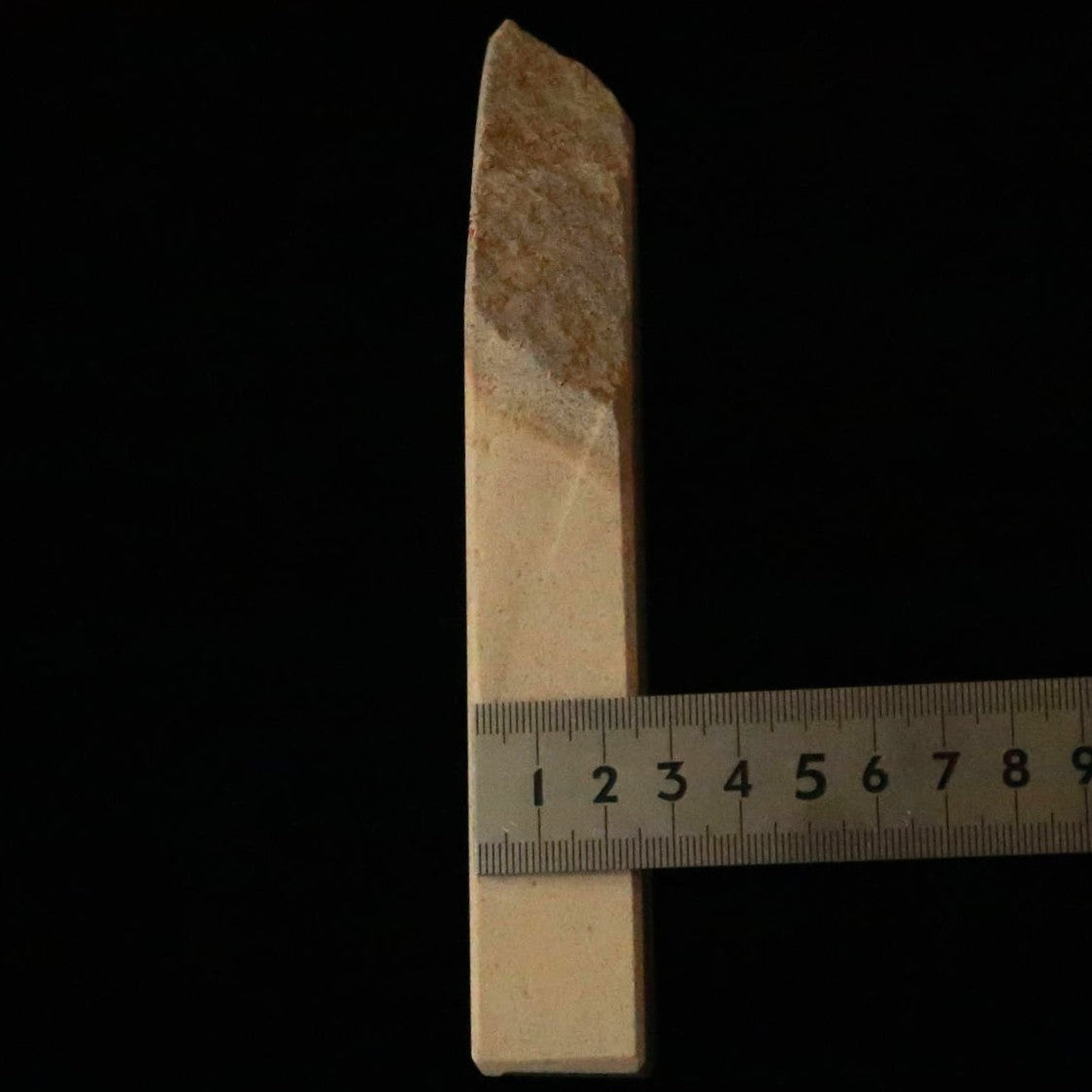 Miotsukushihime Pedra de amolar natural Iyo Meito M39 Kokuzo Shiro 94×184×27 mm