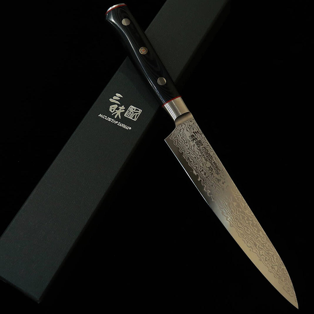 【新定番】三昧MCUSTA ZANMAI クラシックプロ3 ダマスカスゼブラ ペティ（90-150mm）