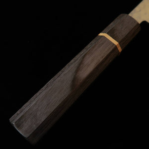 Faca Nakiri Kunpei KUNPEI Kakuryu VG1 Damasco com martelado, cabo octogonal Hakuro (165 mm)