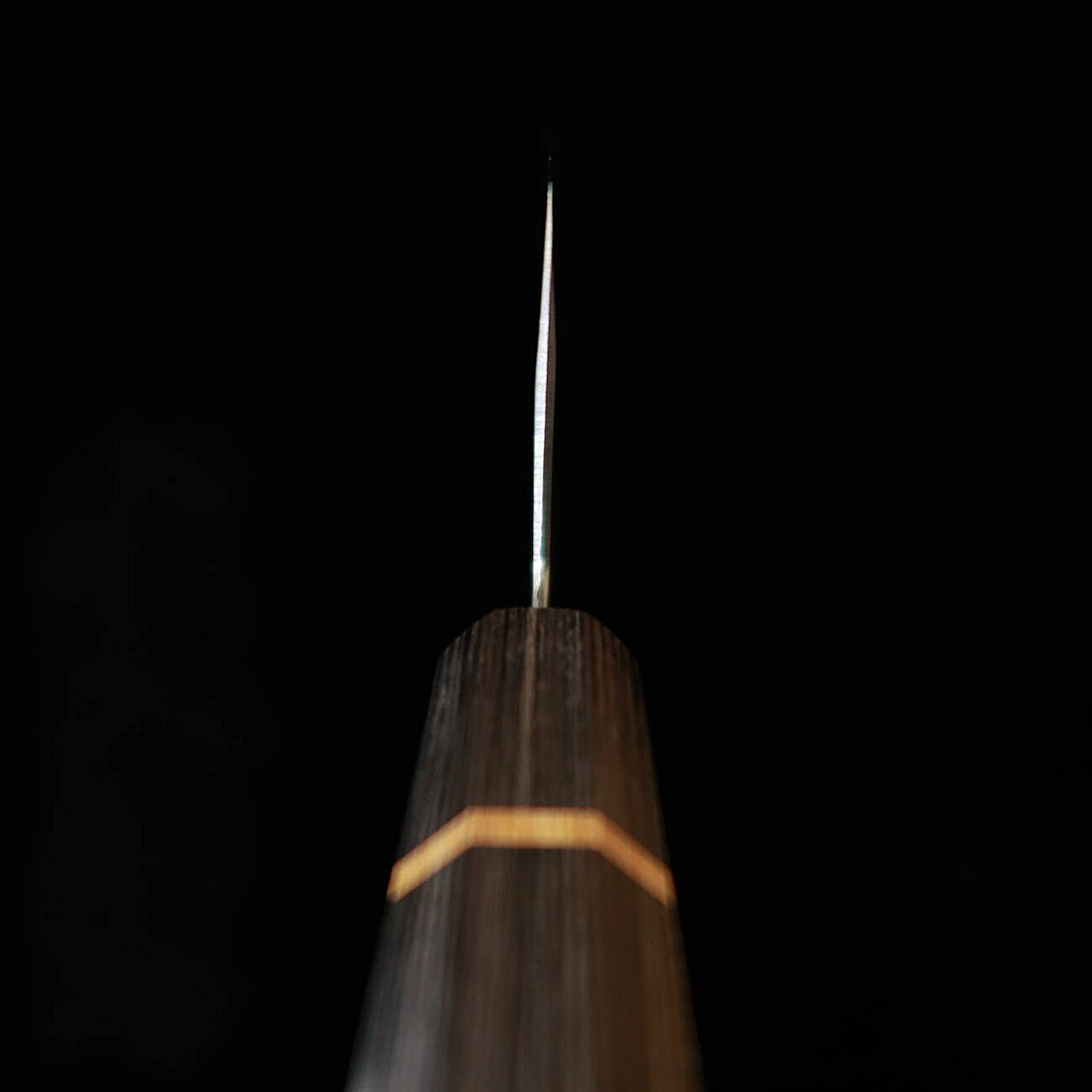 Faca Nakiri Kunpei KUNPEI Kakuryu VG1 Damasco com martelado, cabo octogonal Hakuro (165 mm)