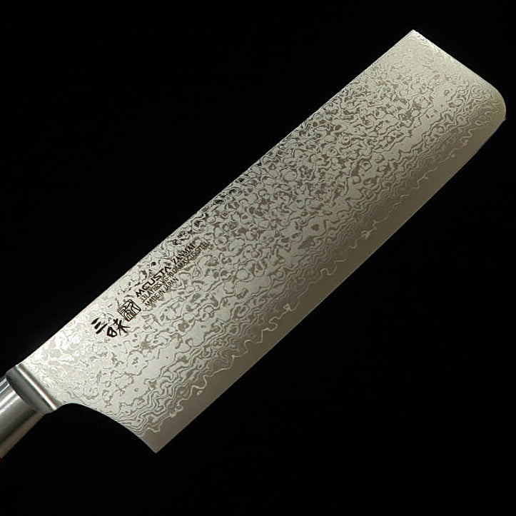 【Novo Clássico】MCUSTA ZANMAI Classic Pro 3 Damasco Zebra Nakiri (165mm)