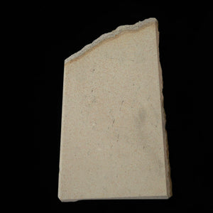 Miotsukushihime pedra de amolar natural Iyo Meito M41, “Kokuzo Shiro”, 99×167×26 mm