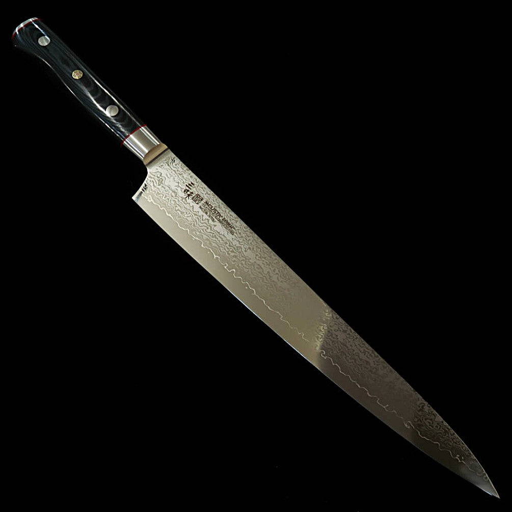 [New Standard] ZANMAI MCUSTA Classic Pro 3 Damascus Zebra Slicer (240/270mm)