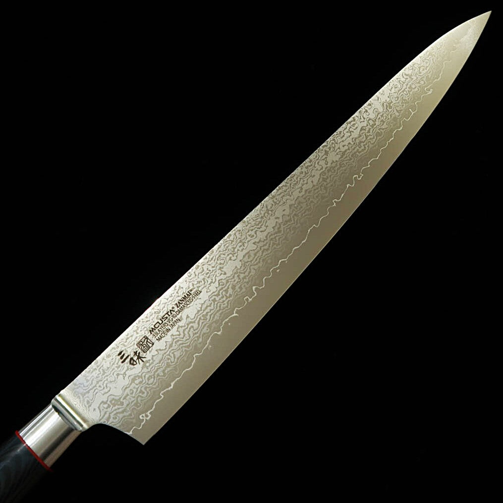 [New Standard] ZANMAI MCUSTA Classic Pro 3 Damascus Zebra Slicer (240/270mm)