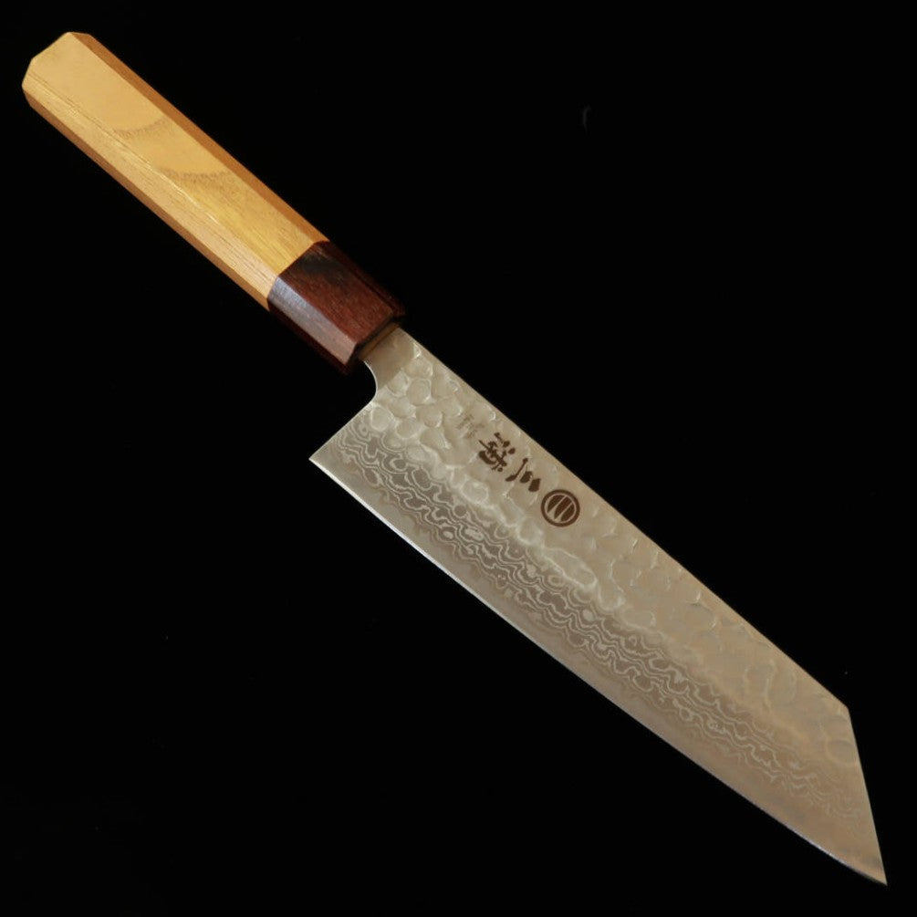 MIURA bunka, Gin-3, martelé, damas, manche en zelkova (170 mm)