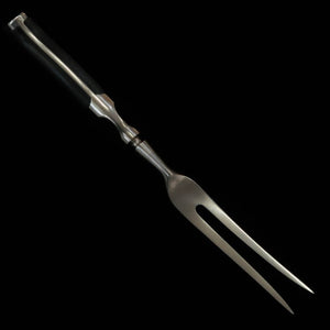 グレステンGLESTAIN カービングフォーク 積層強化木鍔付きハンドル FK125（300mm）