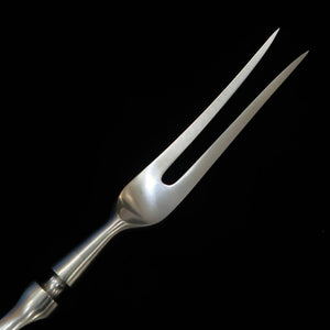 グレステンGLESTAIN カービングフォーク 積層強化木鍔付きハンドル FK125（300mm）