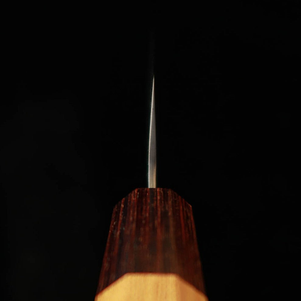 Miura MIURA Bunka Gin-san nº3 martelado, damasco, cabo em zelkova (170 mm)