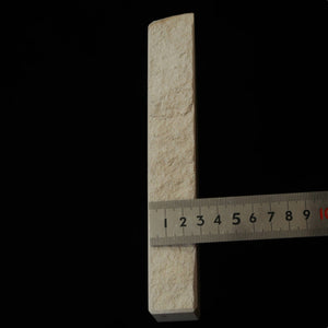 Miotsukushihime Pedra de amolar natural Iyo Meito M43 “Koku-zo Shiro” 79 × 181 × 29 mm