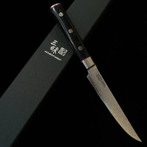 [Nouveau classique] Zanmai MCUSTA ZANMAI Classic Pro 3 Damas Zebra Couteau à steak (115 mm)