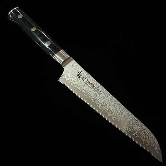 [New Standard] ZANMAI MCUSTA Classic Pro 3 Damascus Zebra Bread Knife (160/230mm)