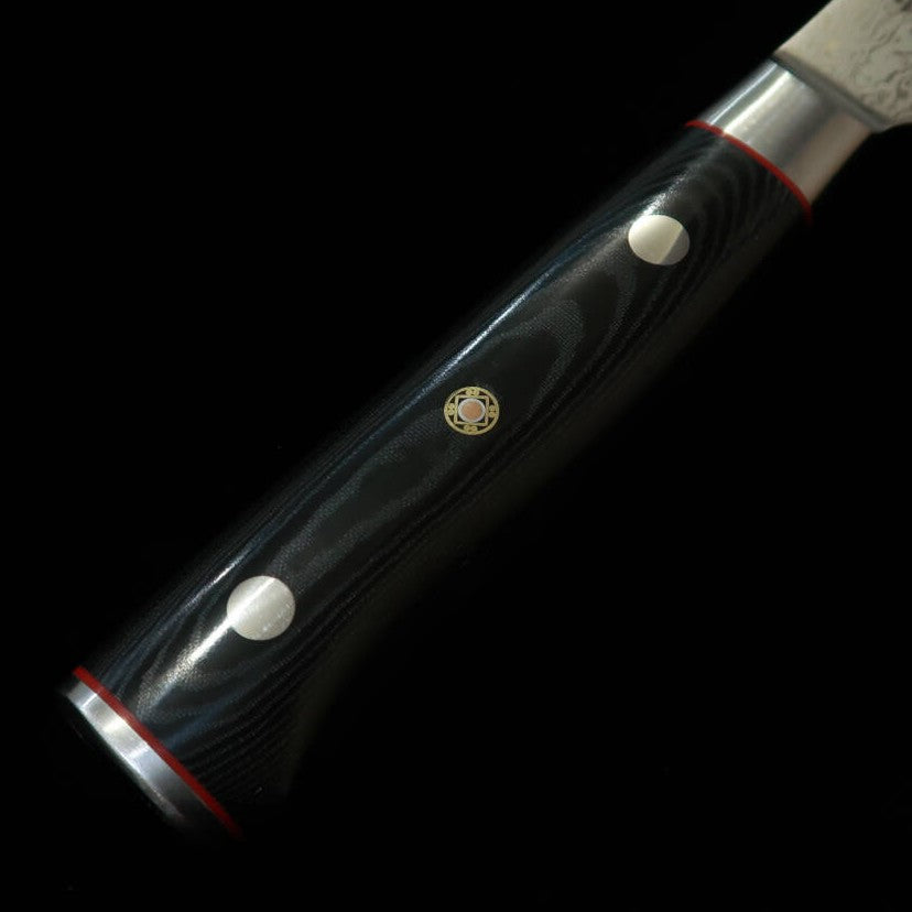 [New Standard] ZANMAI MCUSTA Classic Pro 3 Damascus Zebra Bread Knife (160/230mm)