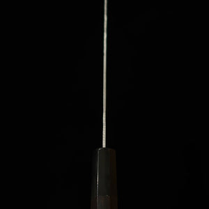 三浦MIURA ペティ 銀紙三号 梨地 黒檀八角柄（150mm）