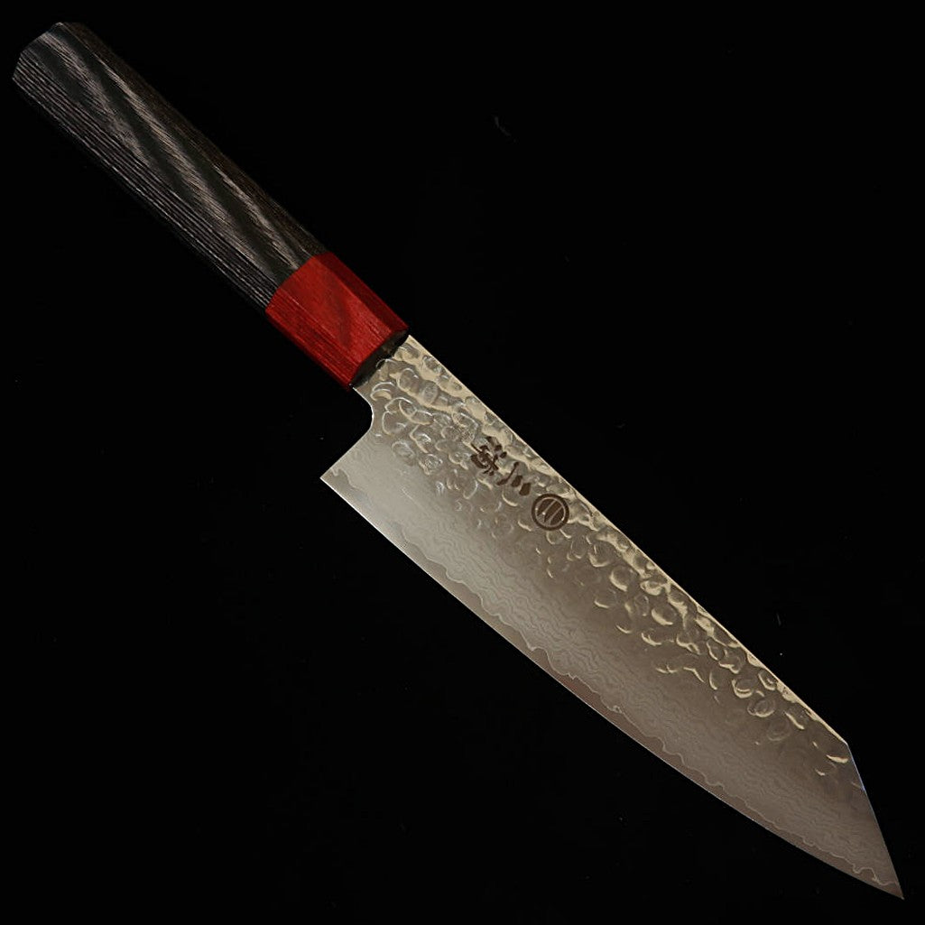 三浦MIURA 文化 VG10 鎚目ダマスカス 八角柄 （180mm）