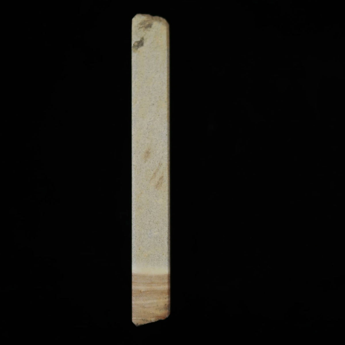 Miotsukushihime Pedra de amolar natural Iyo Meito M46 Kokuzo Kuro 76×214×27 mm