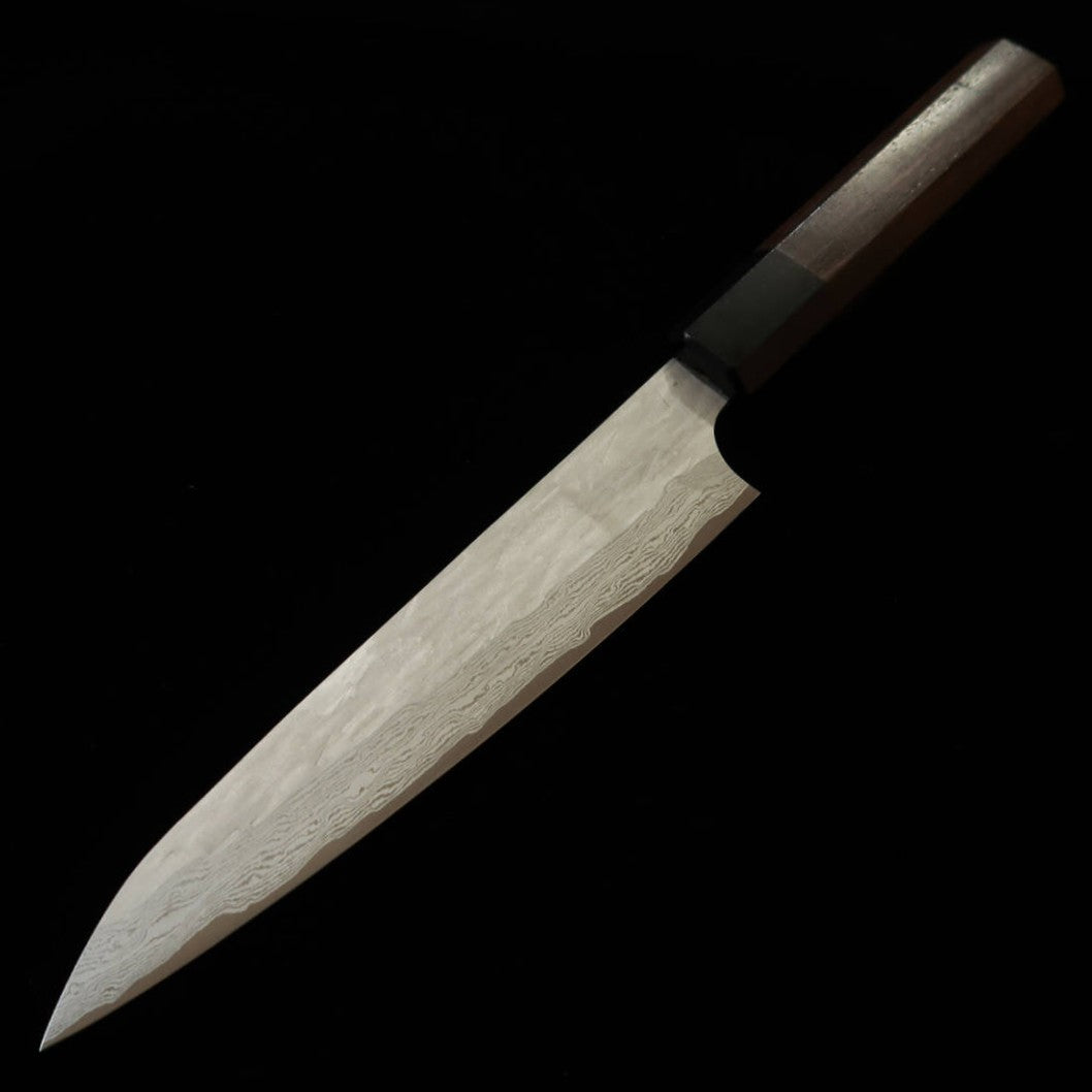 NIGARA NITOU Nigara VG XEOS Damasco martilleado, Petty, mango de palisandro (150 mm)