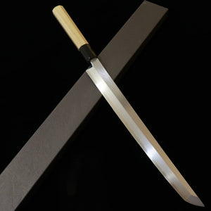 Miura MIURA Tako-biki Ponta Arredondada Aogami #2 Cabo Octogonal de Magnólia (300 mm)