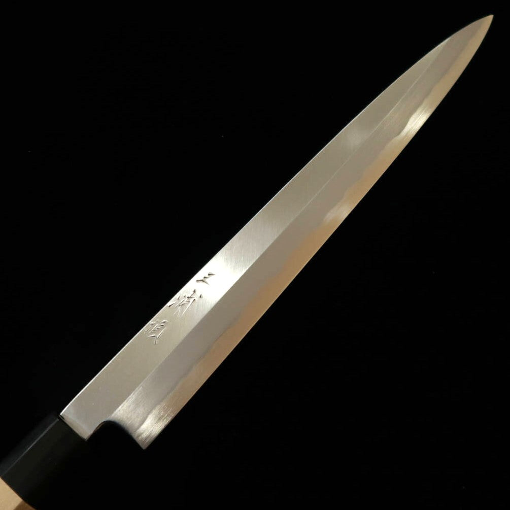 三浦頂MIURA Itadaki 田中義一 柳刃 青紙一号 朴八角柄（300mm）