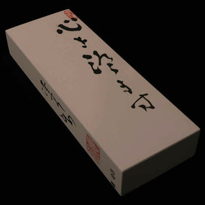 “Kokoro o sumasu” Iyo Meito, pedra de amolar semi-natural, 68×188×29 mm
