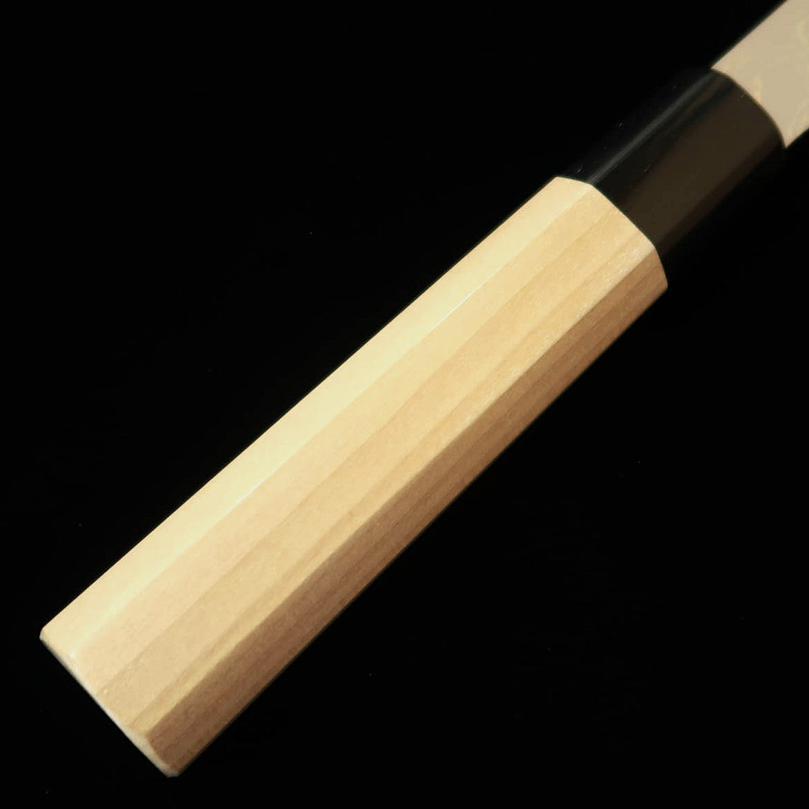 SAKAIKIKUMORI Sakai Kikumori – Kizuki Uzu Gyuto, Aogami n°1, manche octogonal en magnolia (210/240 mm)