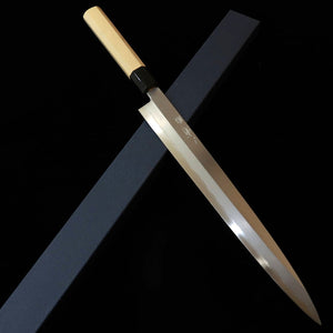 三浦頂MIURA Itadaki 田中義一 柳刃 青紙一号 朴八角柄（300mm）