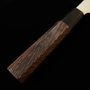 Nigara Hamono Nigara VG10 Hammered Damascus Bunka Knife - Teak Handle (180mm)