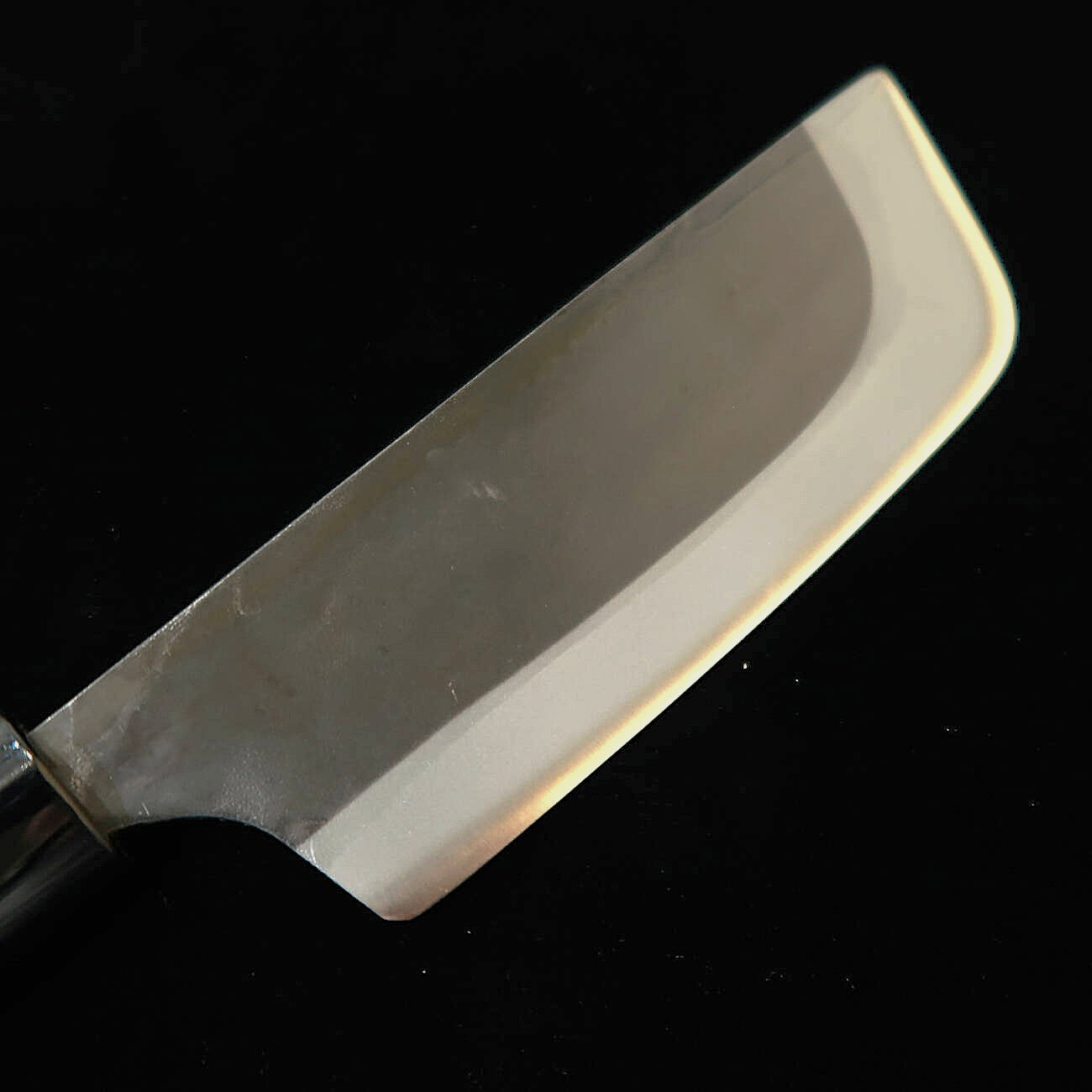 三浦MIURA 収穫包丁 青紙二号 黒打ち 朴柄（135mm）
