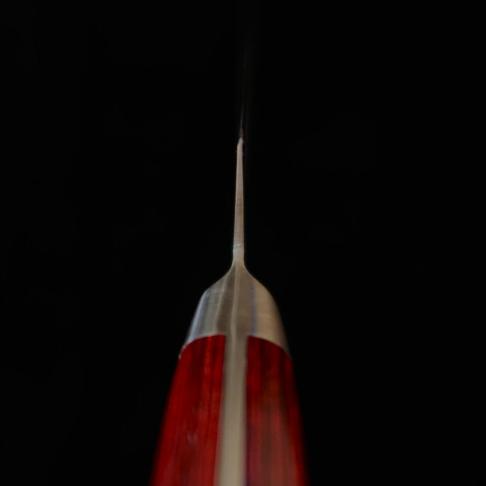 関 想磨 SEKI SOUMA 筋引 モリブデン鋼 ディンプル 赤合板柄 (240/270mm)