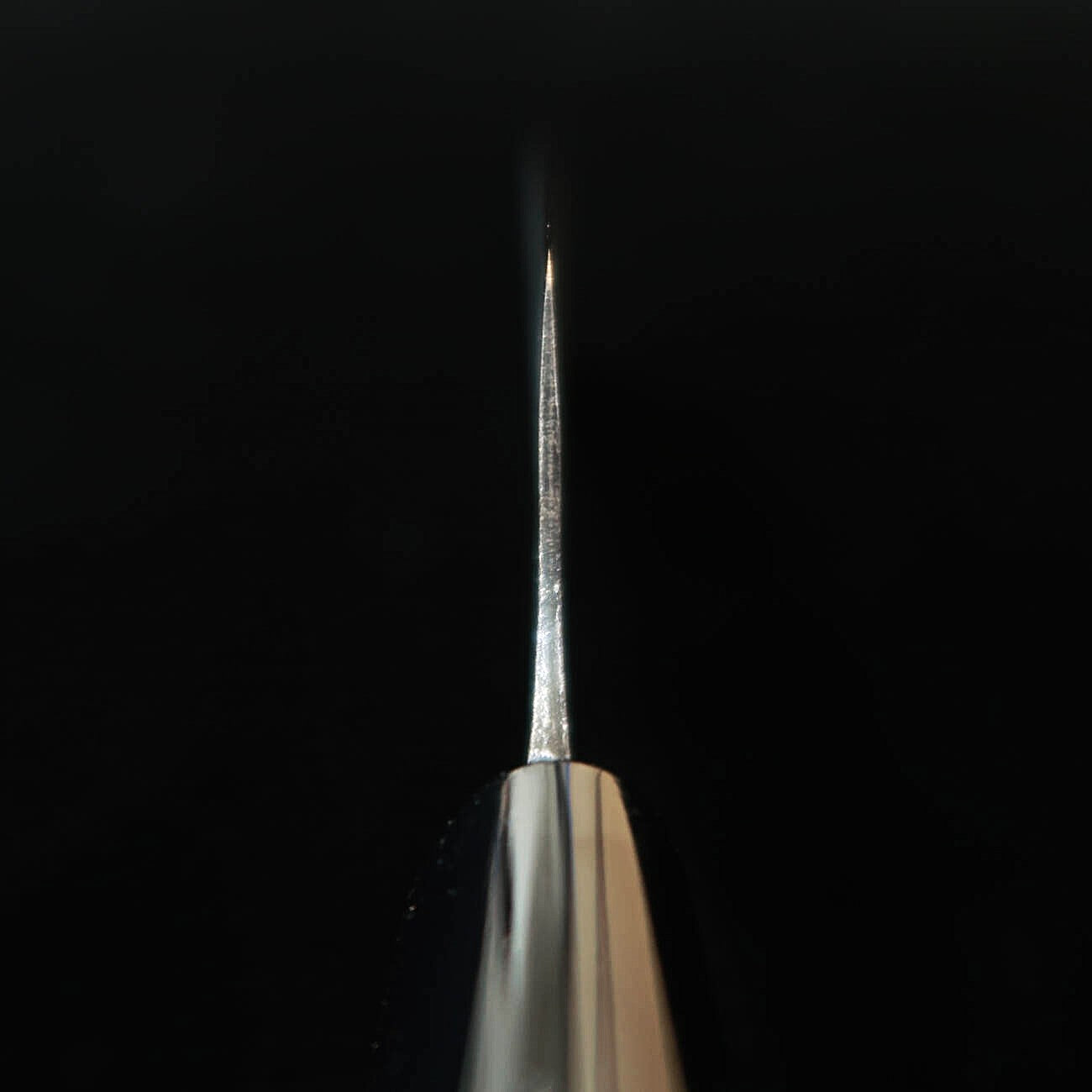 三浦MIURA 収穫包丁 青紙二号 黒打ち 朴柄（135mm）