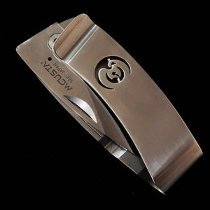 Money Clip Knife MCUSTA "Family Crest" Crane Design MC-0083 (50mm)