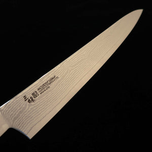 [Novo padrão] MCUSTA ZANMAI Classic 3 Damasco Sujihiki Preto (240/270 mm)