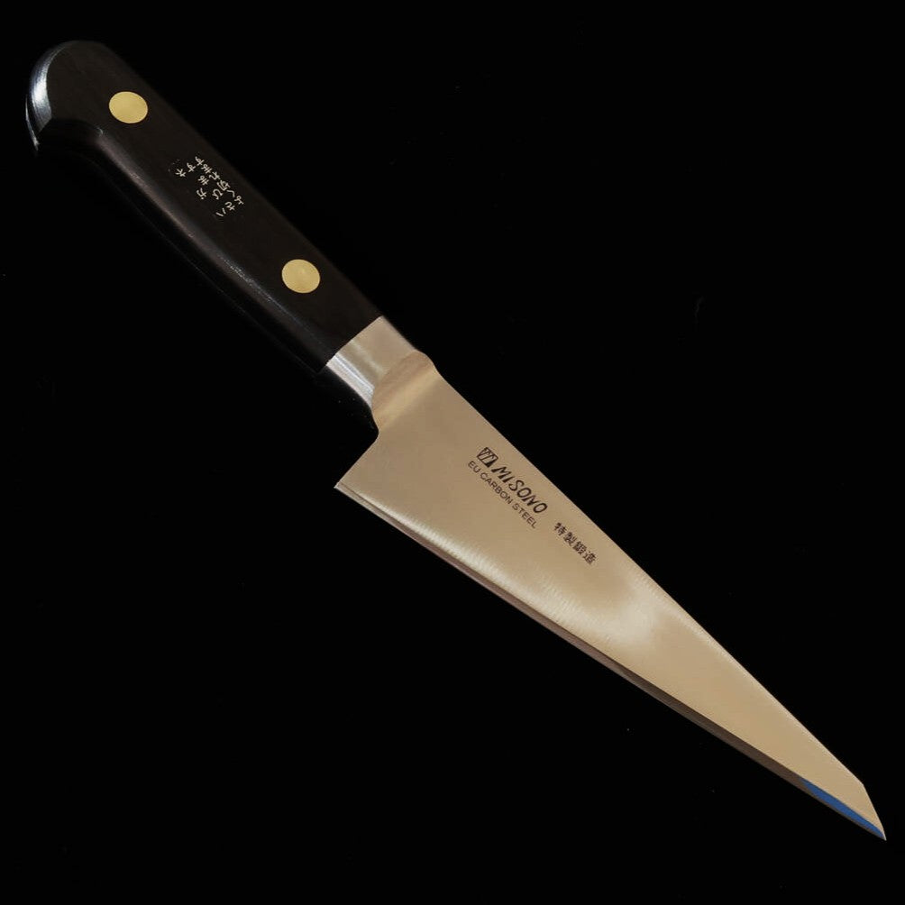 ミソノMISONO  ツバ付　ボーニング骨スキ角型  EU鋼（145mm）