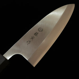 FUJITORA Deba MV Two-Layered Steel Elastomer Handle (150/165mm)