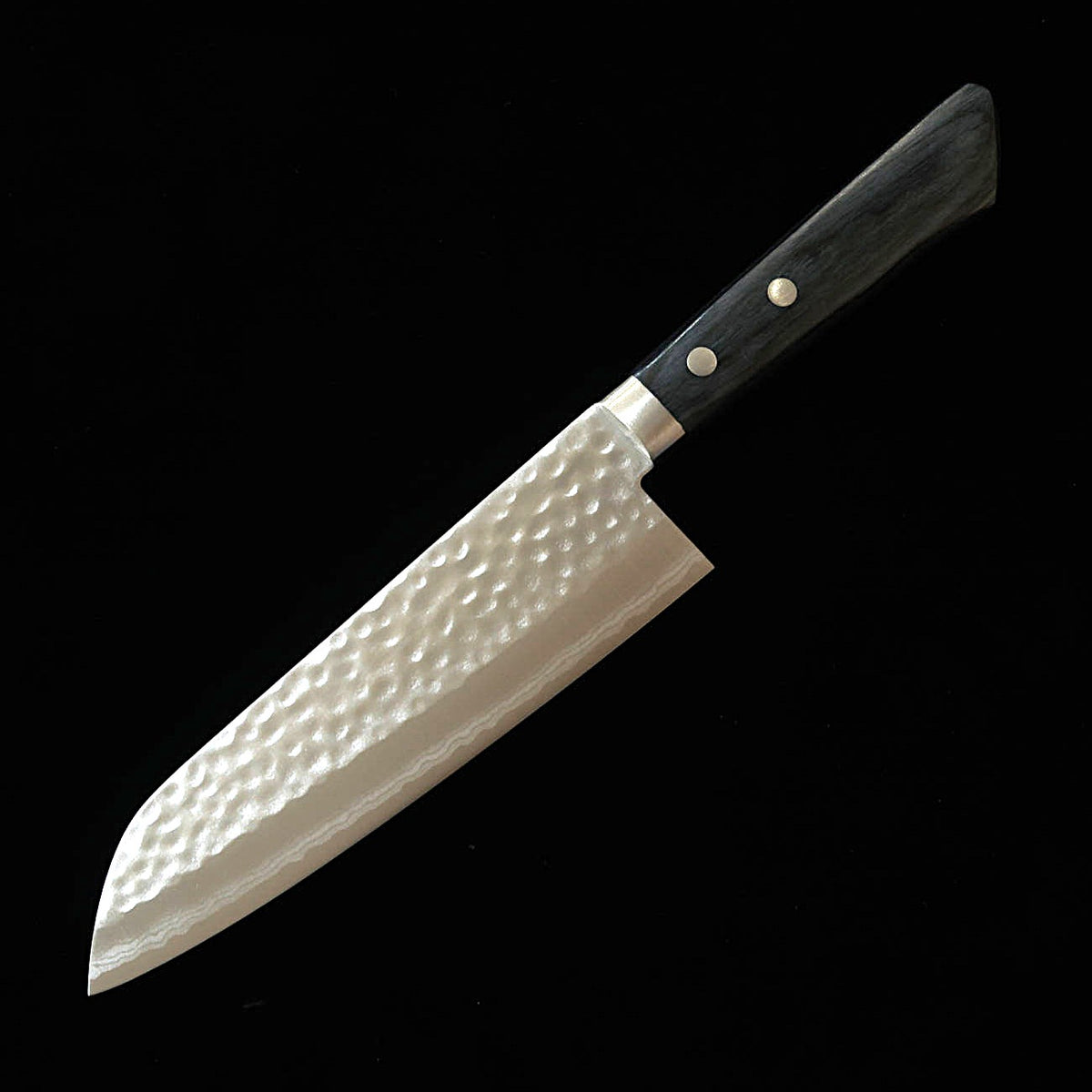 MIURA – Kokuryu Santoku VG10, manche occidental bleu marine (165 mm)
