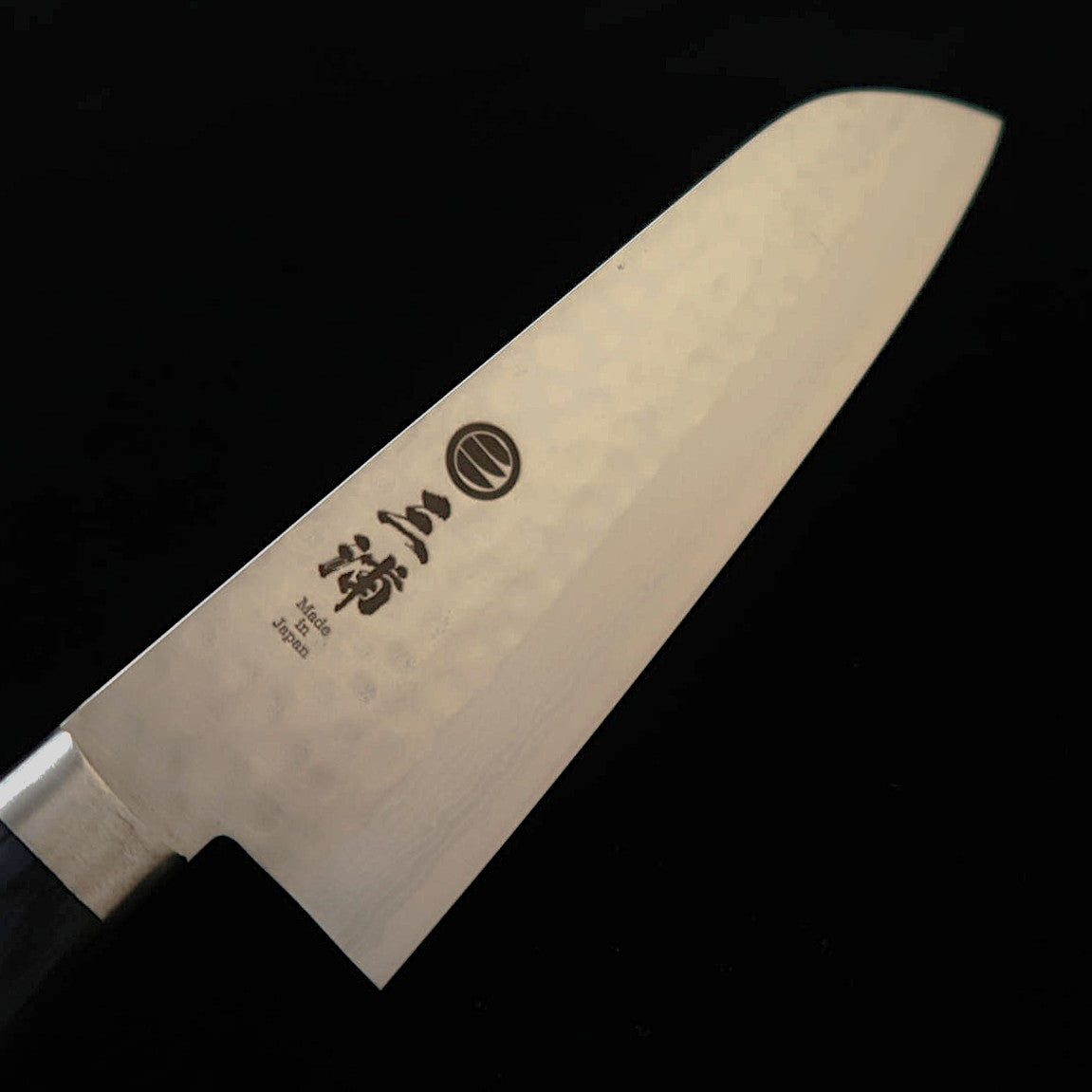MIURA – Kokuryu Santoku VG10, manche occidental bleu marine (165 mm)
